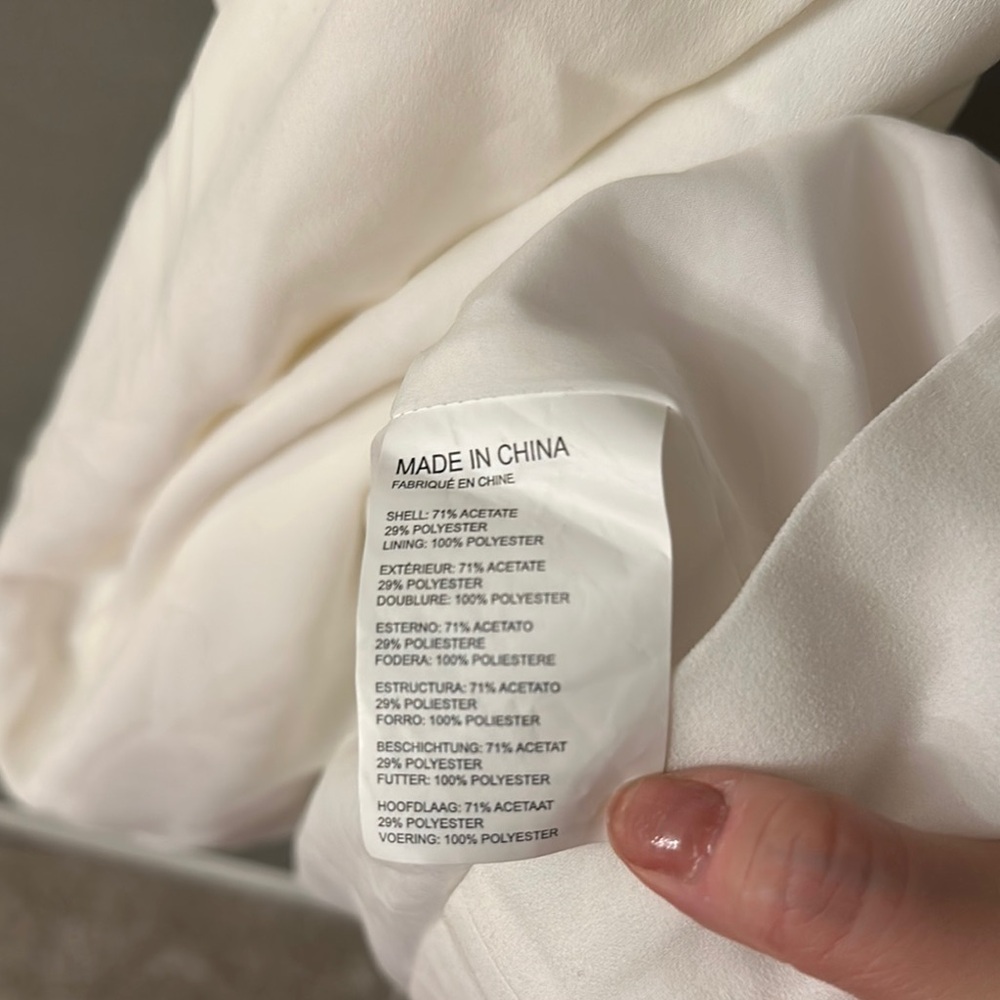 Club Monaco White Sleeveless Dress - Picture 4 of 5